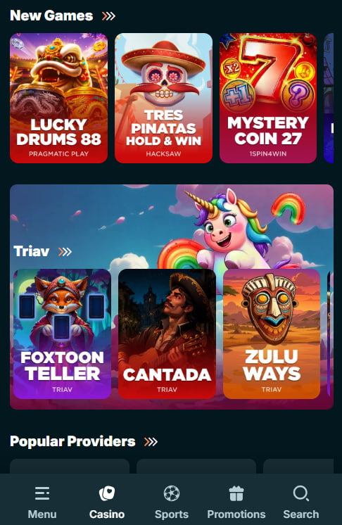 EuroSpin Casino mobile